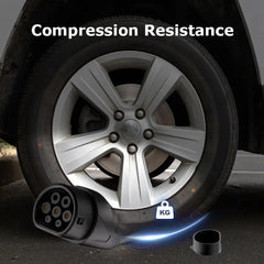 Cable de extensión de carga EV tipo 2 Coolladen para 3,5 kW, 7 kW, 11 kW y 22 kW, cable de 7 m con bolsa