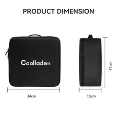 EV Bolsa de Cable portátil Bolsa de Cable de Carga, Bolsa de Almacenamiento Duradera para Todos los Cables y Accesorios de automóvil, Organizador de Cables de Carga y Maletero para Cable Tipo 2 y Tipo 1